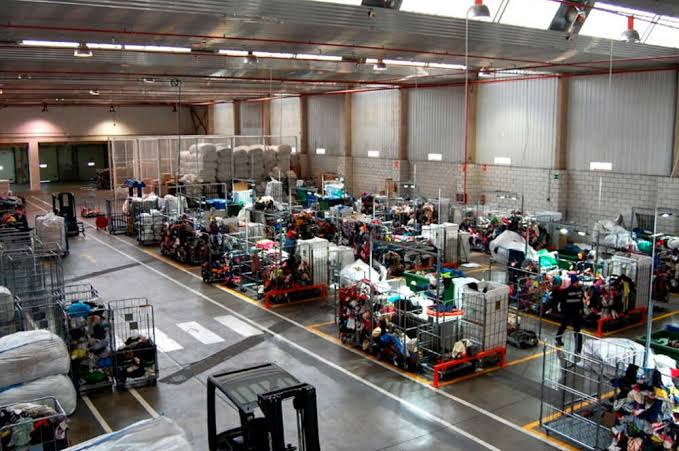 Centro de distribución textil